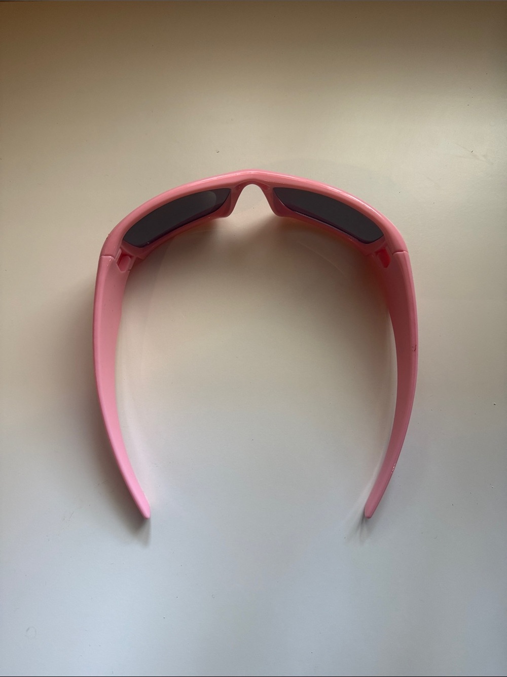 Pink Y2K Rectangular Sunglasses - Dark Lenses